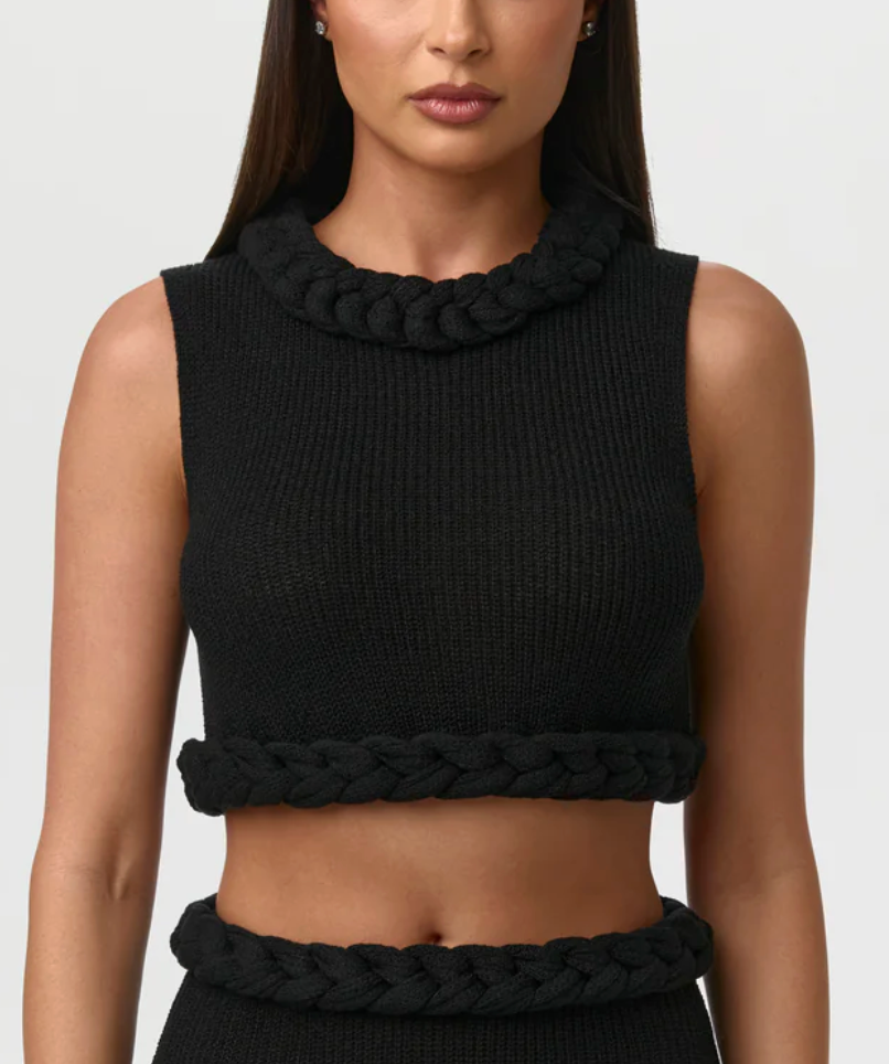 Knit Braid Top