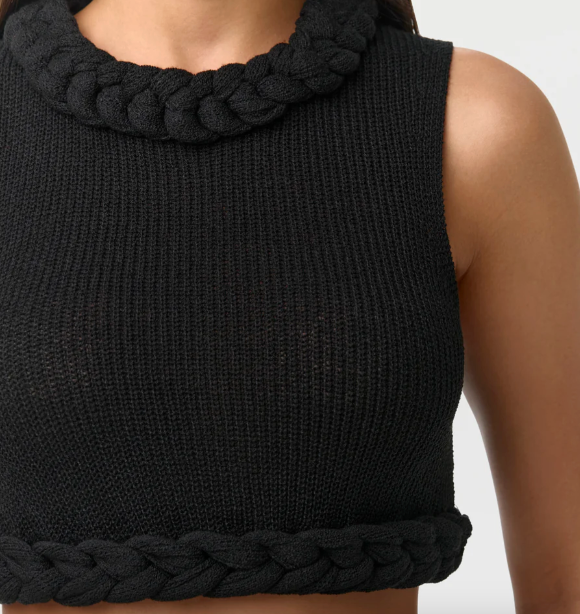 Knit Braid Top