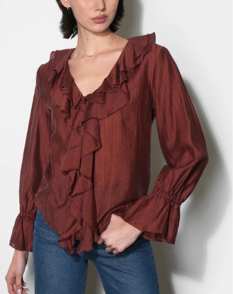 Gemma Ruffle Top