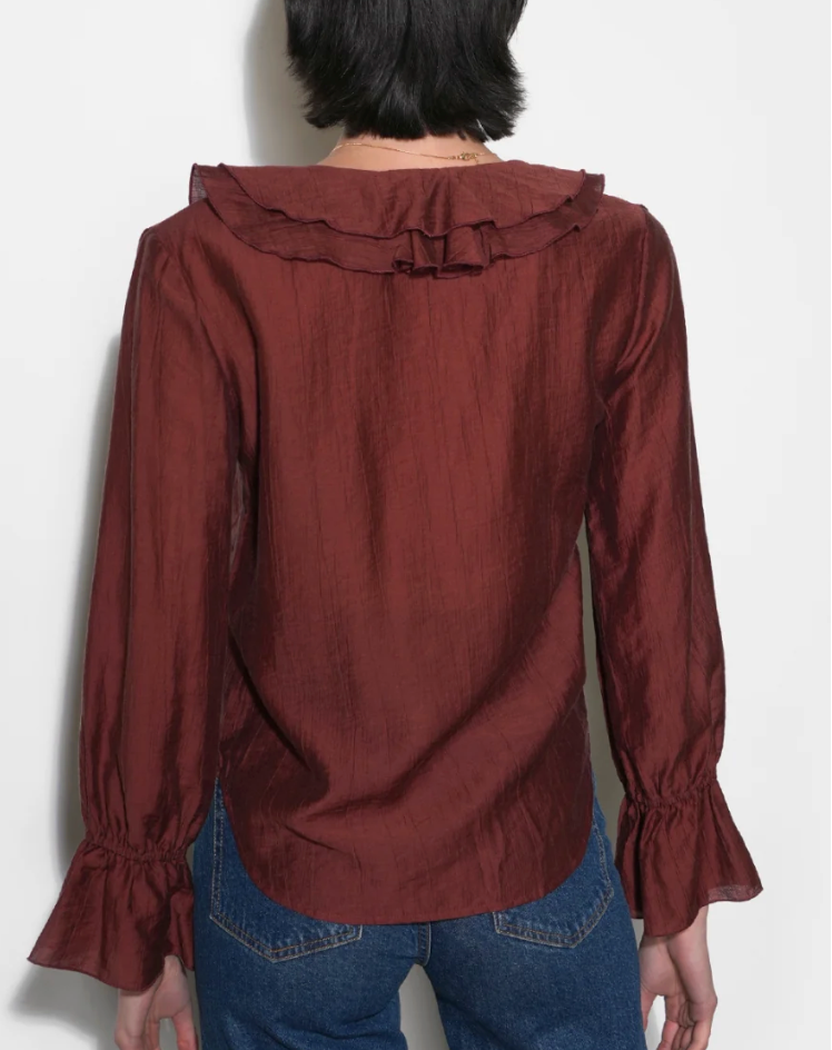 Gemma Ruffle Top