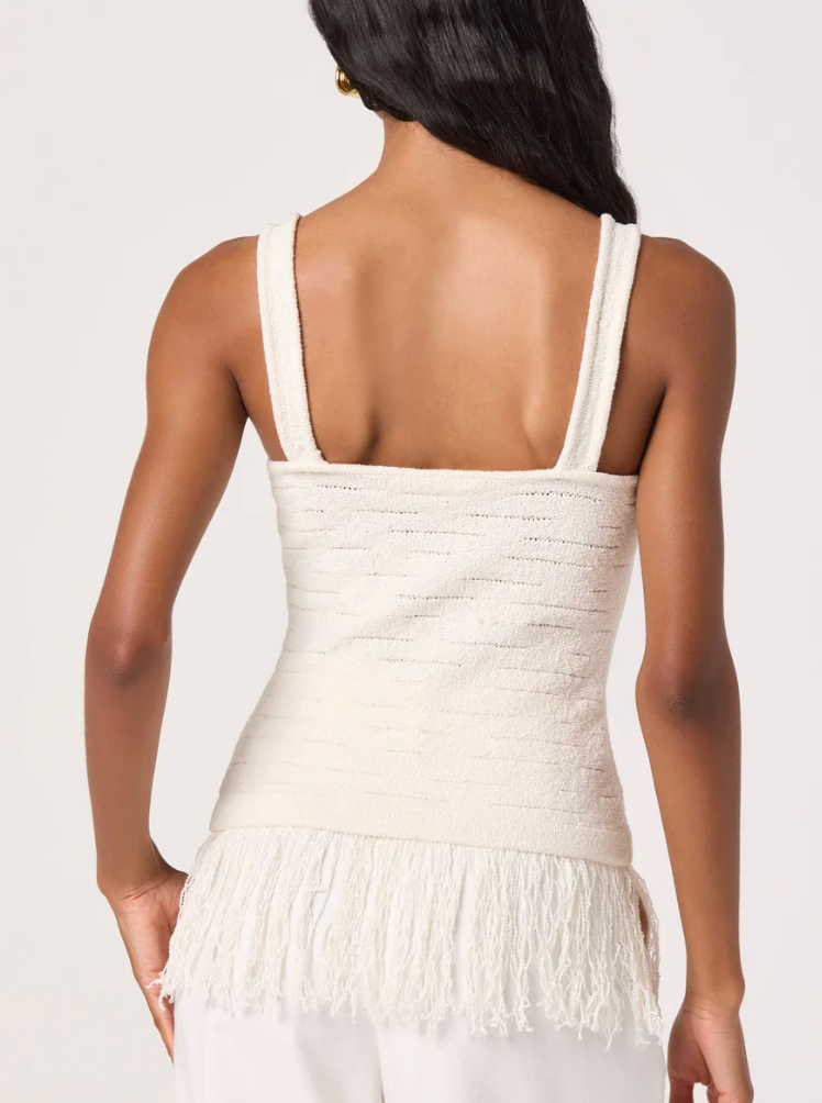 Kate Fringe Sweater Top