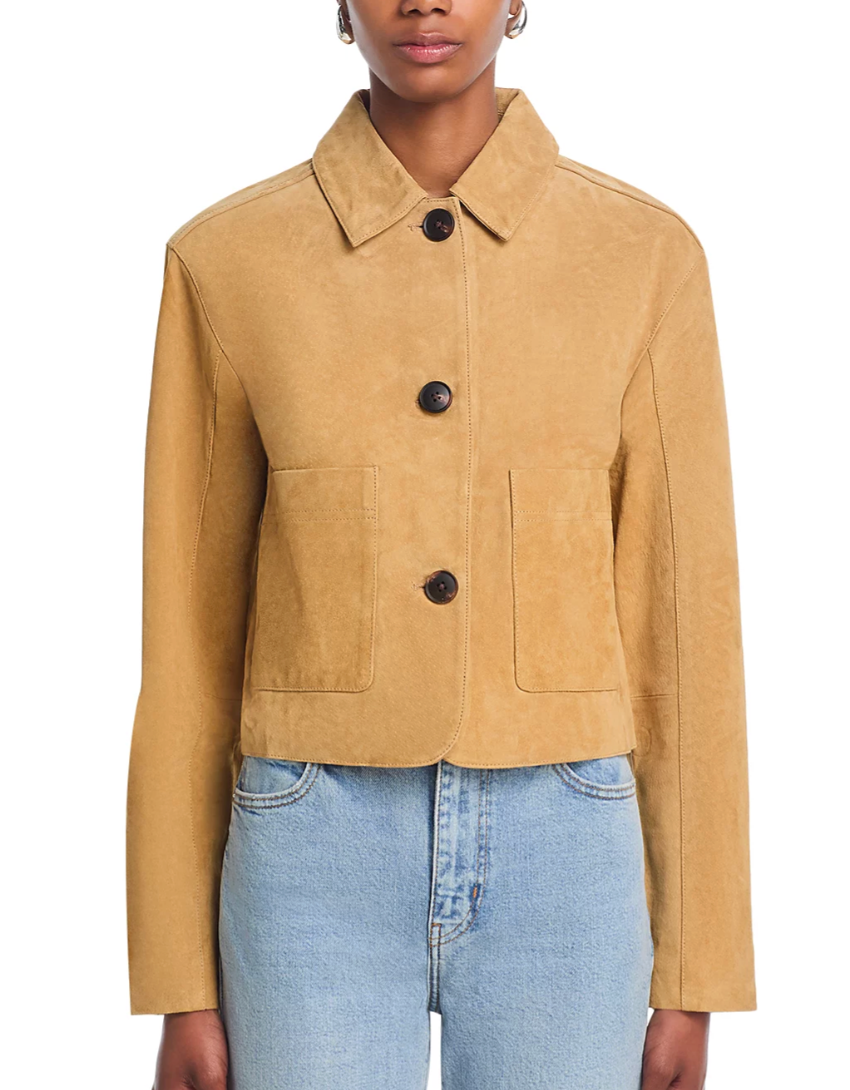 Cinnamon Suede Jacket