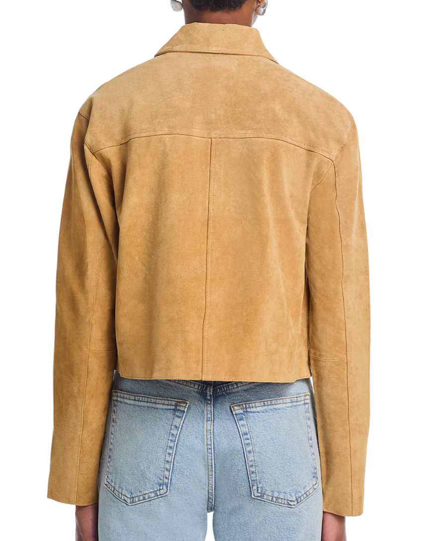 Cinnamon Suede Jacket