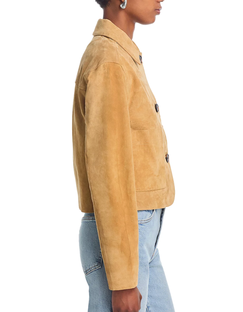 Cinnamon Suede Jacket