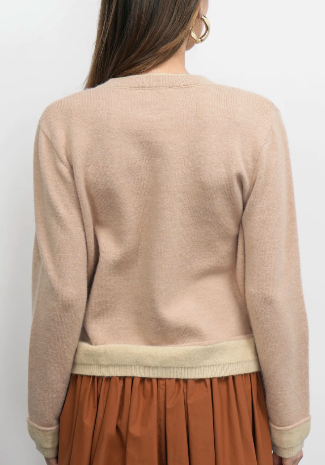 Dessi Two Toned Sweater