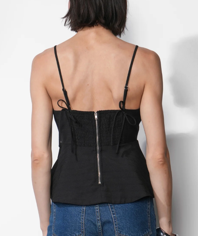 Everly Jacquard Babydoll Cami