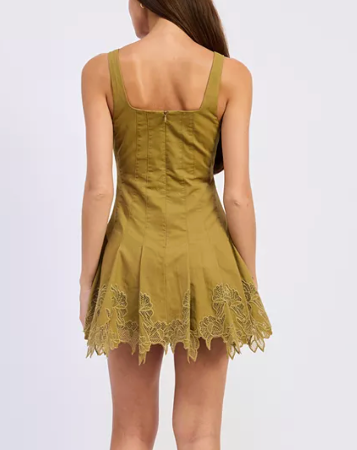 Elin Embroidered Dress