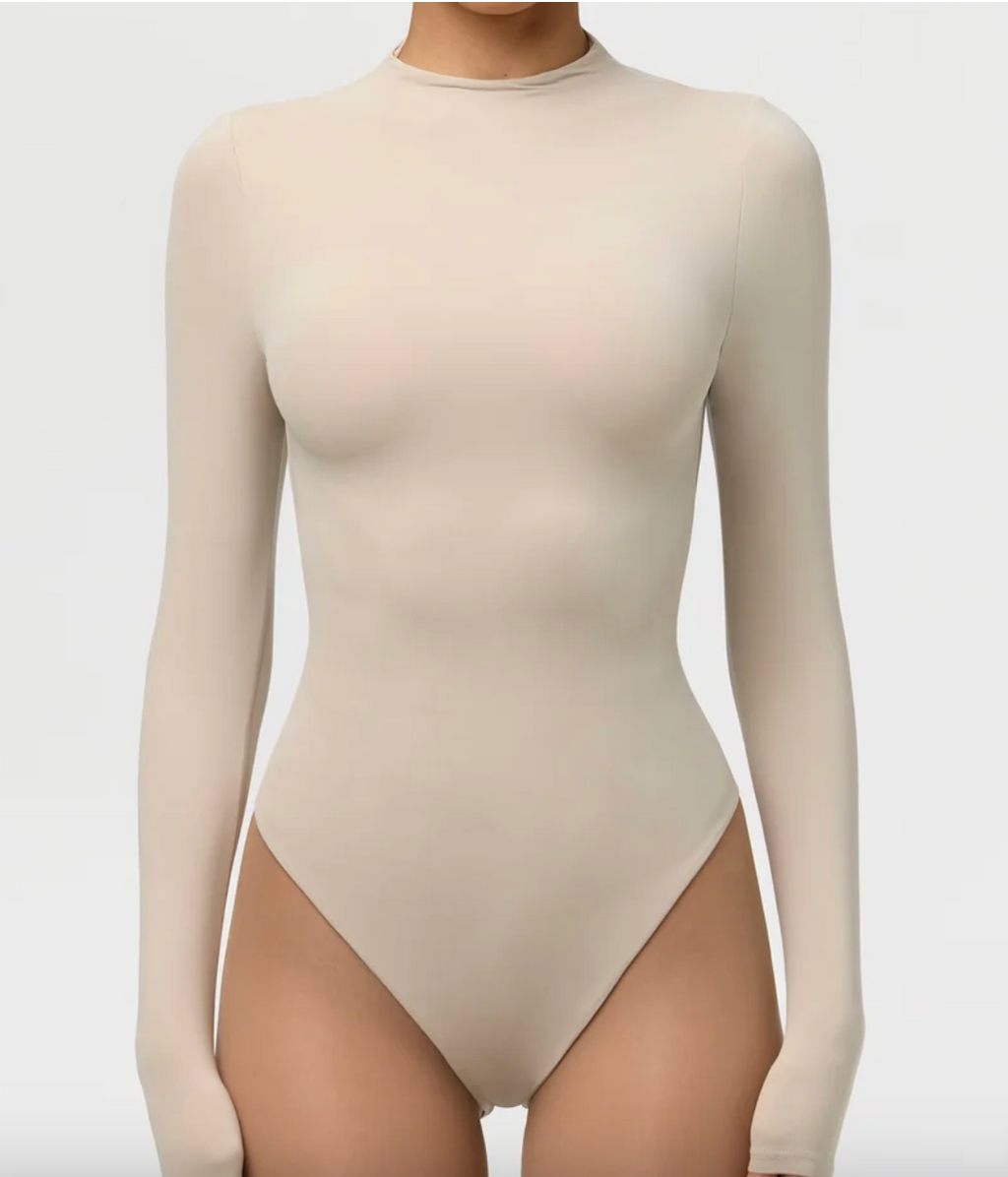 Mock Neck Bodysuit