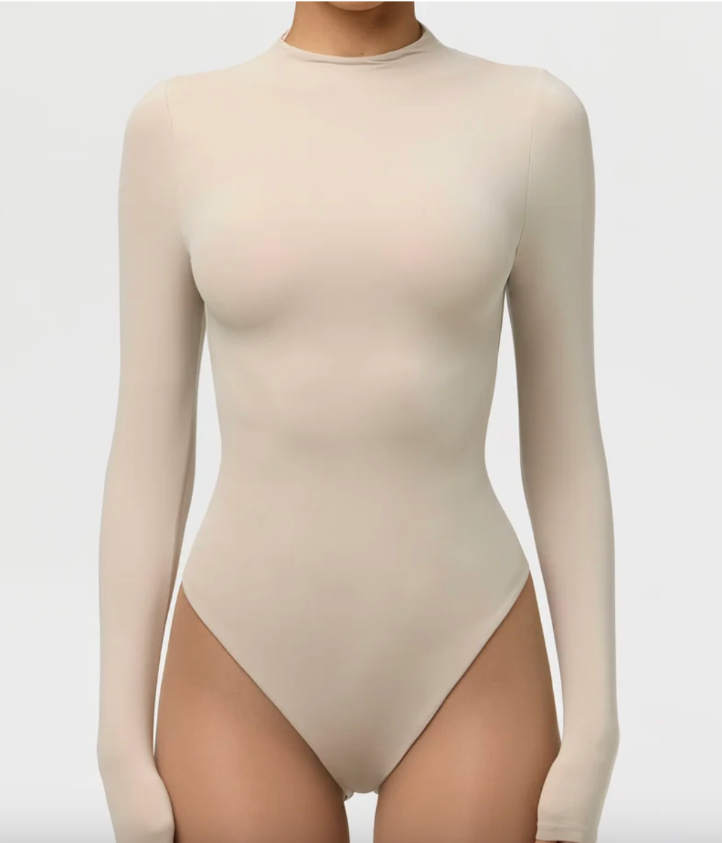 Mock Neck Bodysuit