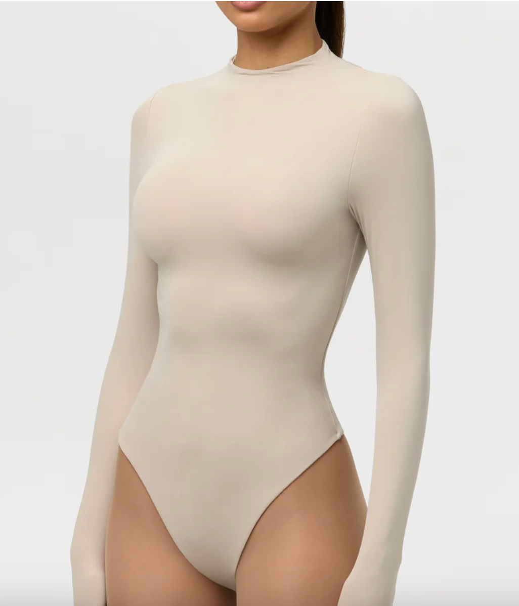Mock Neck Bodysuit
