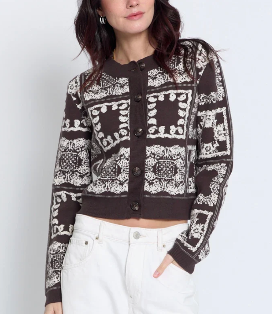 Wren Bandana Cardigan
