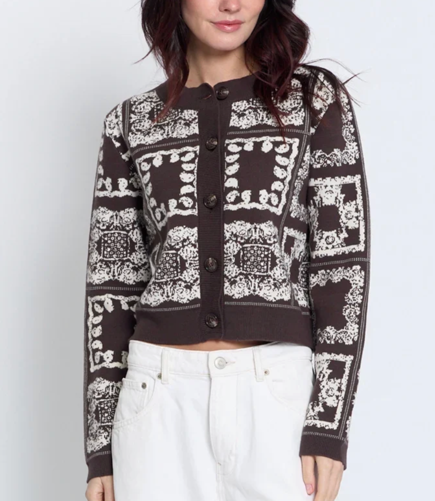 Wren Bandana Cardigan