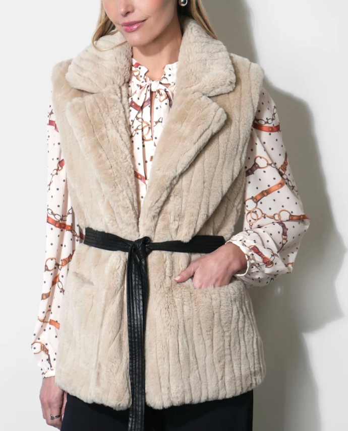 Cosette Faux Fur Vest
