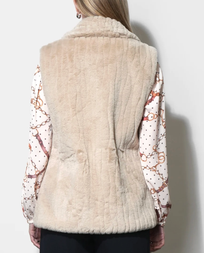 Cosette Faux Fur Vest