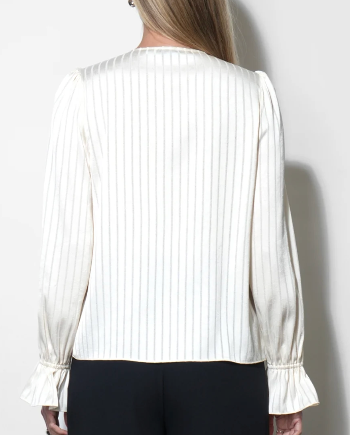 Remi Lace Up Blouse
