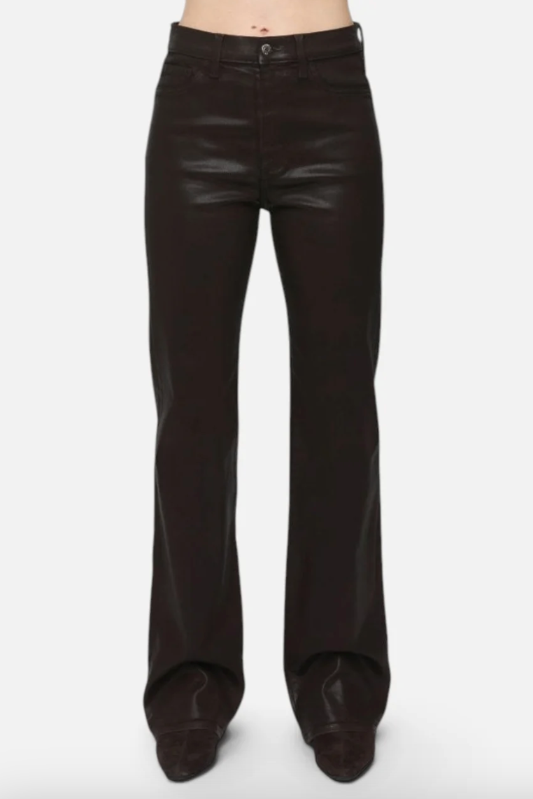 Evie High Rise Slim Boot Coated