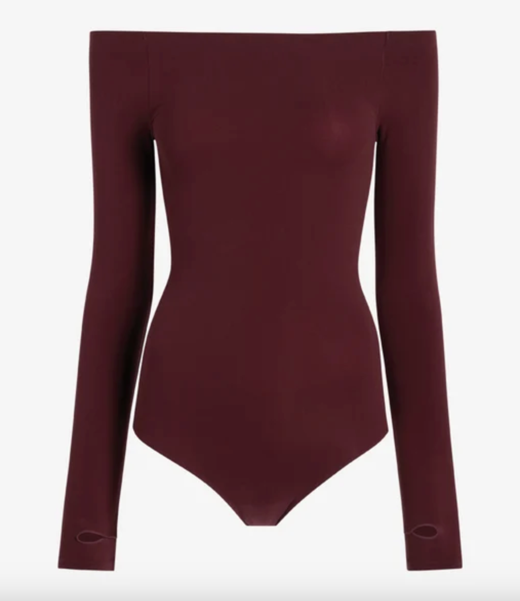 Ballet Off The Shoulder Bodysuit