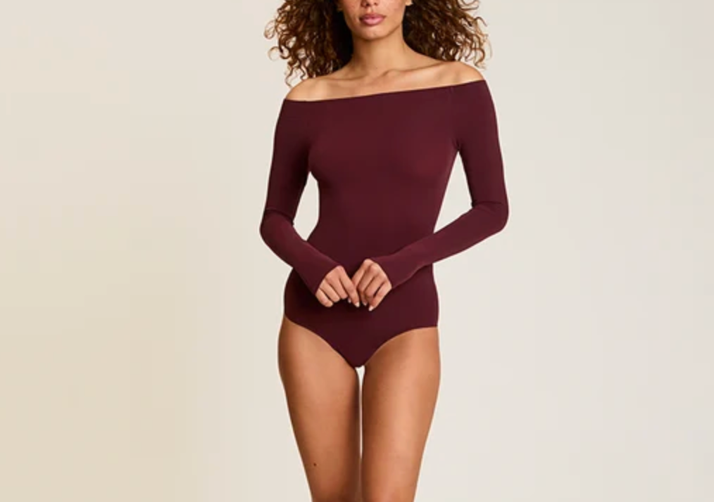Ballet Off The Shoulder Bodysuit