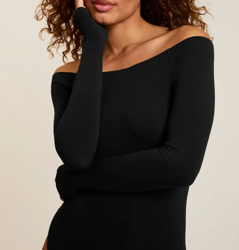Ballet Off The Shoulder Bodysuit