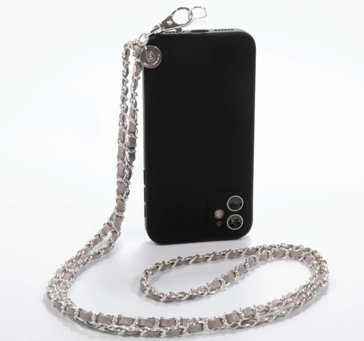 Silver on Silver Crossbody